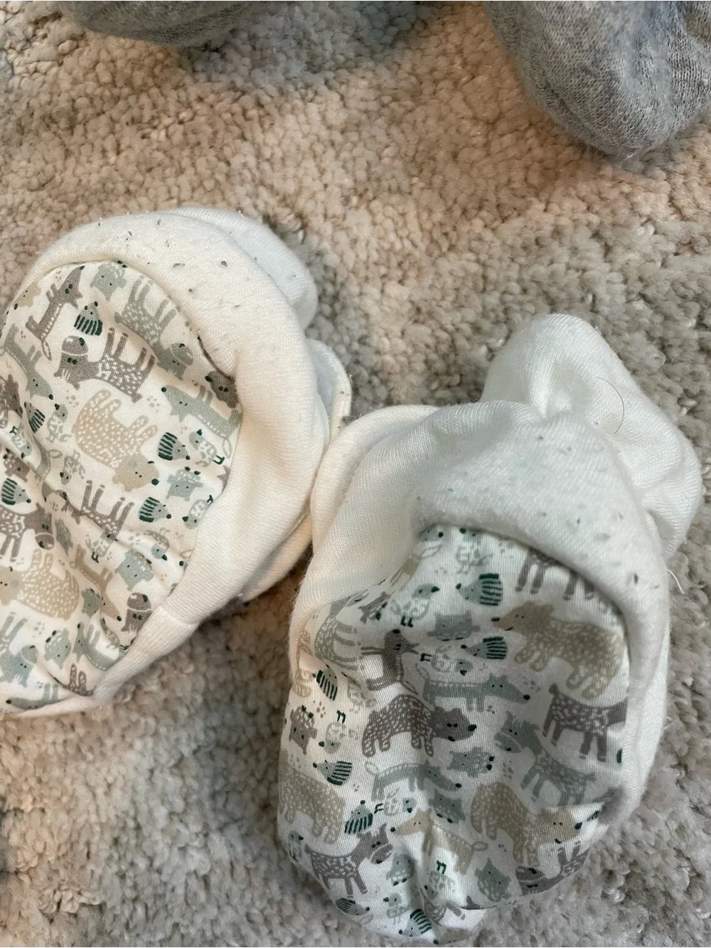 Burts Bees Baby both booties